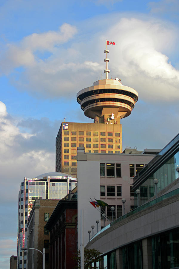 Harbour Centre Tower Vancouver Photograph by Connie Fox
