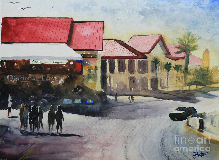 Harbour Drive View Painting by Jerome Wilson