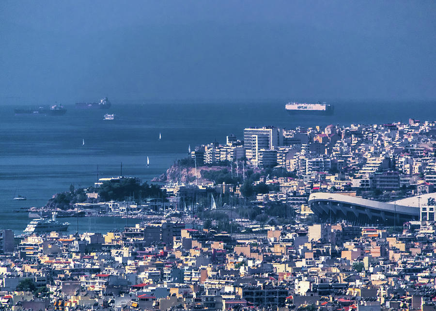 Harbour of Athens Photograph by S Paul Sahm