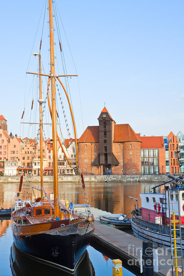 Harbour of Gdansk Photograph by Anastasy Yarmolovich