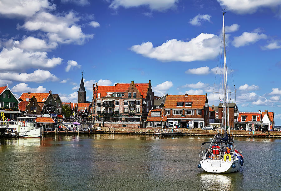 Harbour of Volendam, Netherlands. Photograph by Sergey Pro | Fine Art