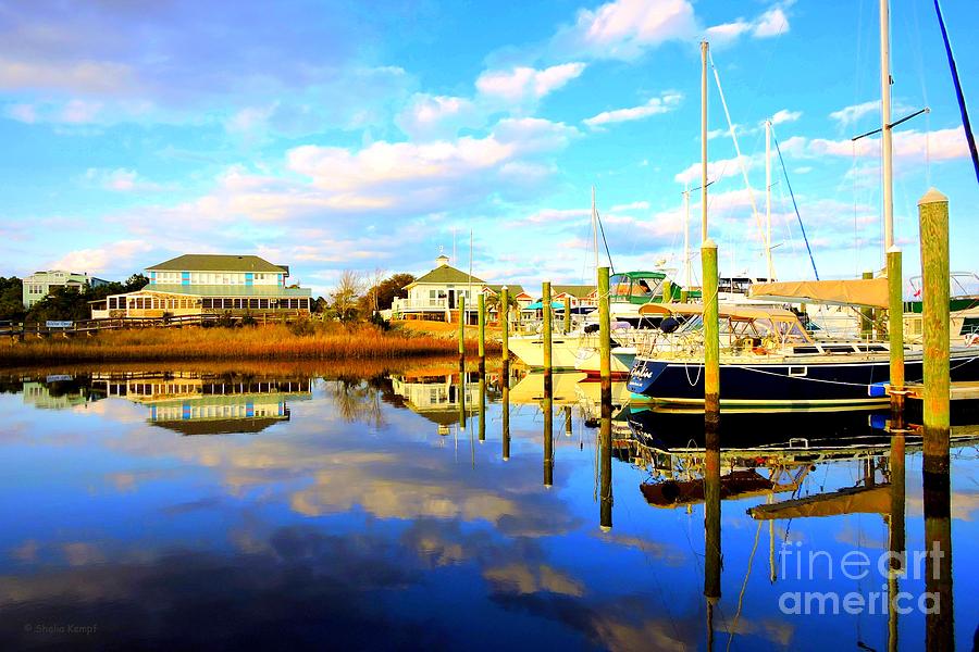 Harbour Reflections Photograph by Shelia Kempf