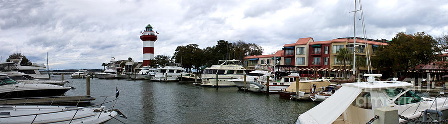 Harbourtown Marina Panorama Photograph by Thomas Marchessault