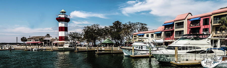 Harbourtowne Panorama  Photograph by Thomas Marchessault