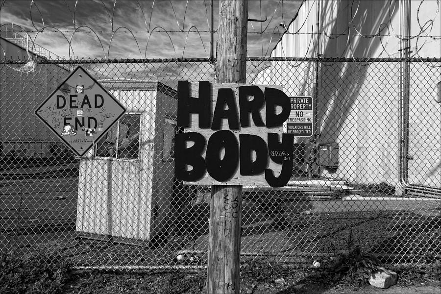 Sign Photograph - Hard Body  by Robert Ullmann