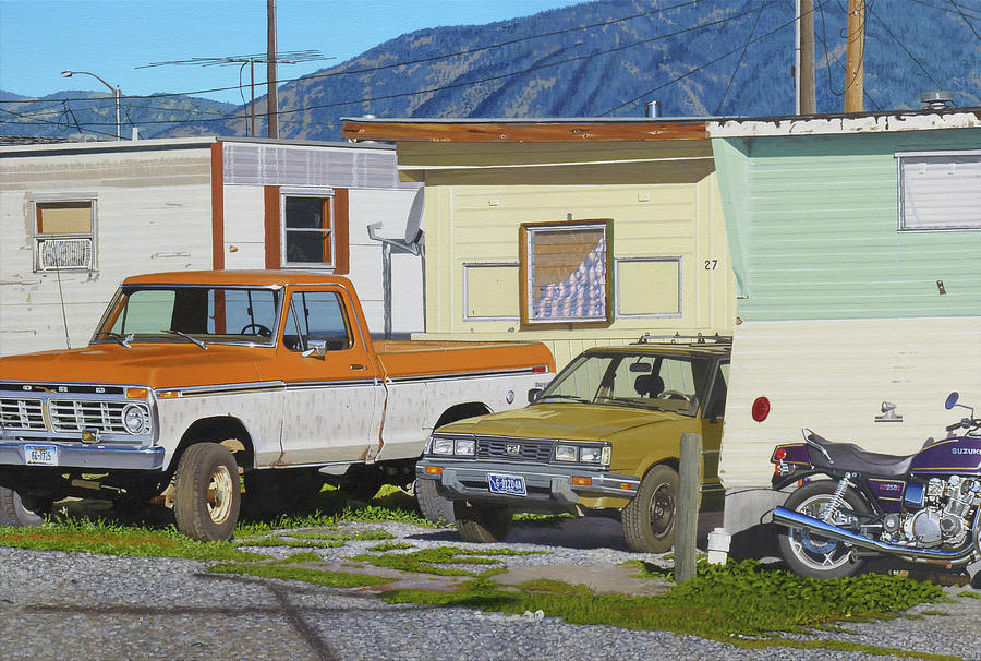 Hard Living in Paradise Painting by Michael Ward