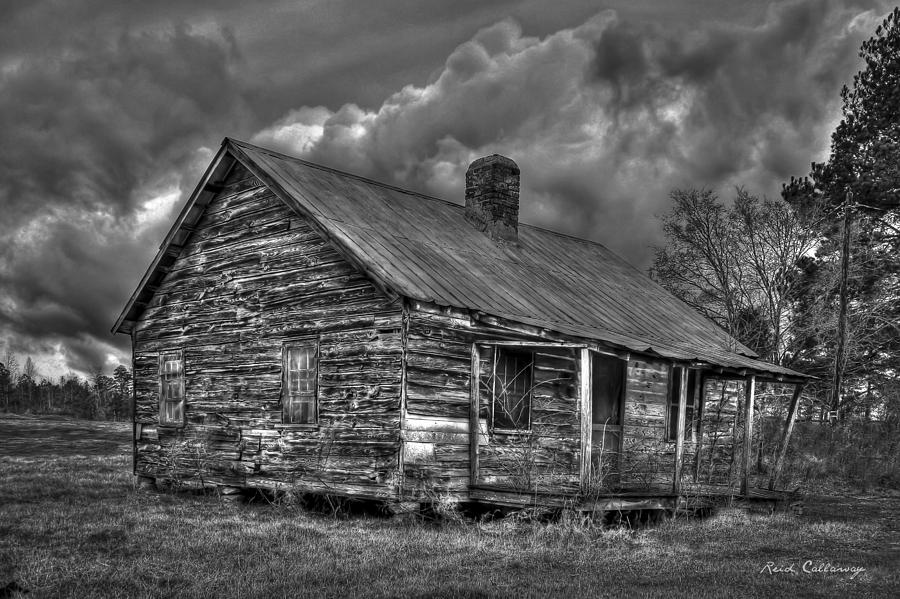 Hard Times Black and White Art Photograph by Reid Callaway