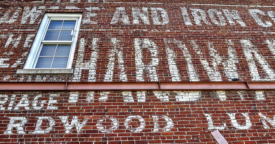 Hardware Ghost Sign 5349 Photograph by Jerry Sodorff