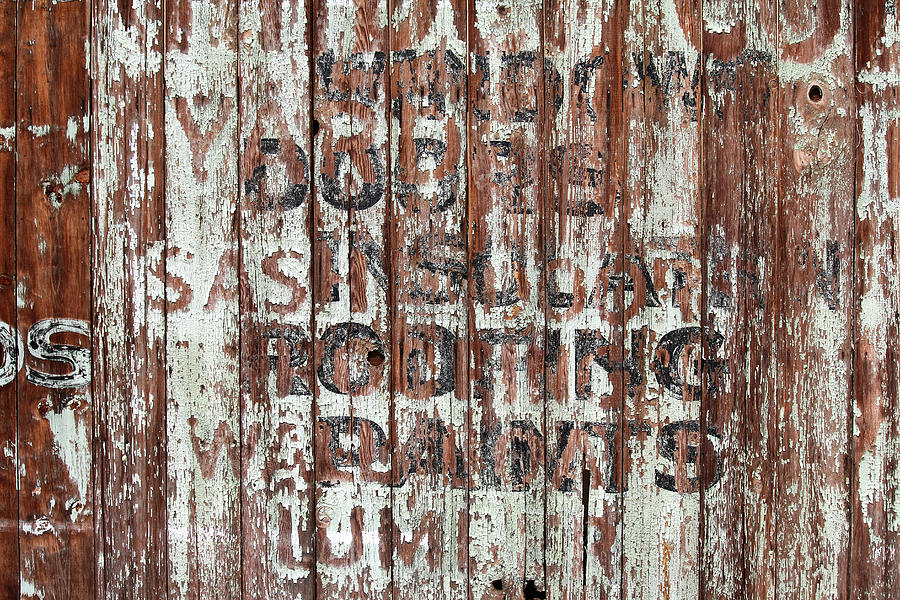 Hardware Store Ghost Sign Photograph by Art Block Collections