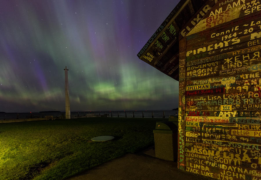 Hardy Gallery Northern Lights Photograph by Paul Schultz