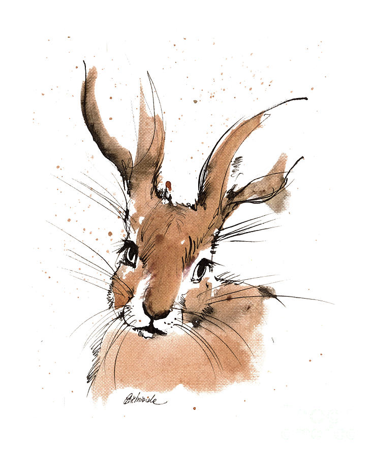 Hare 2018 05 20 Painting by Ang El