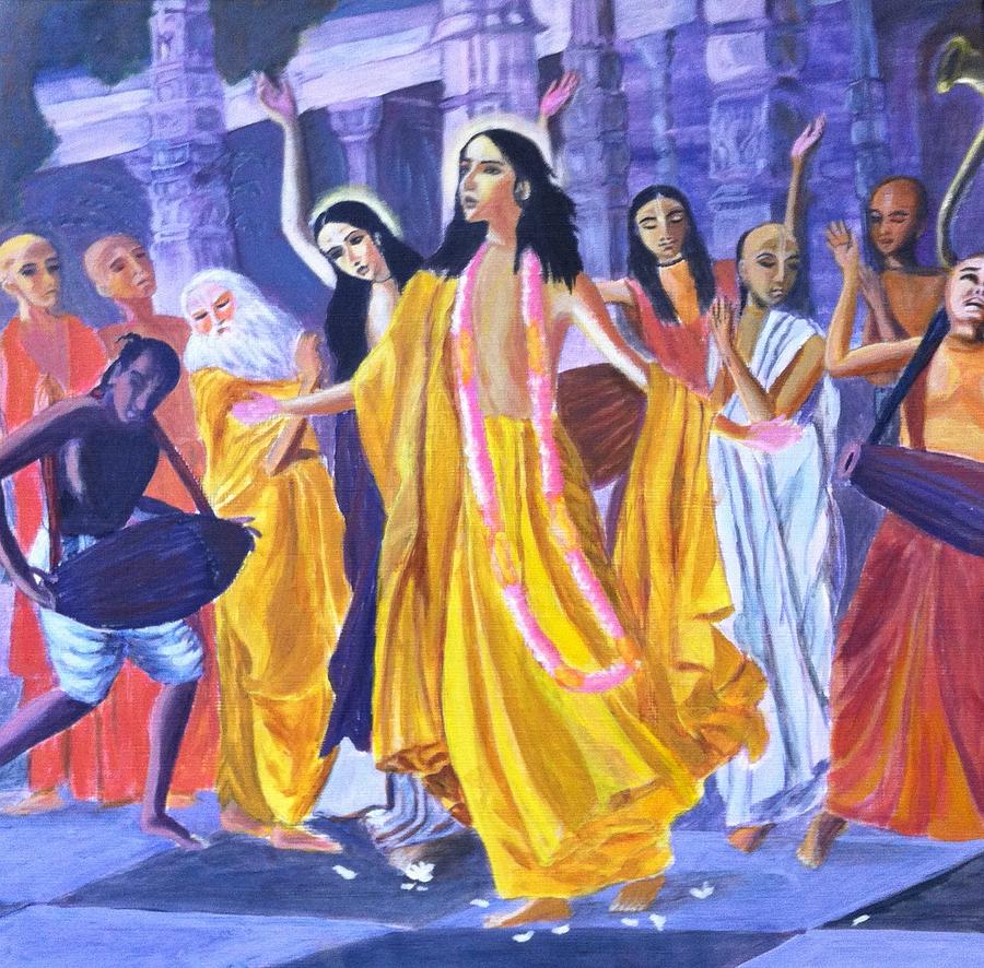 Hare Krishna Painting by Kalpana Pal | Fine Art America