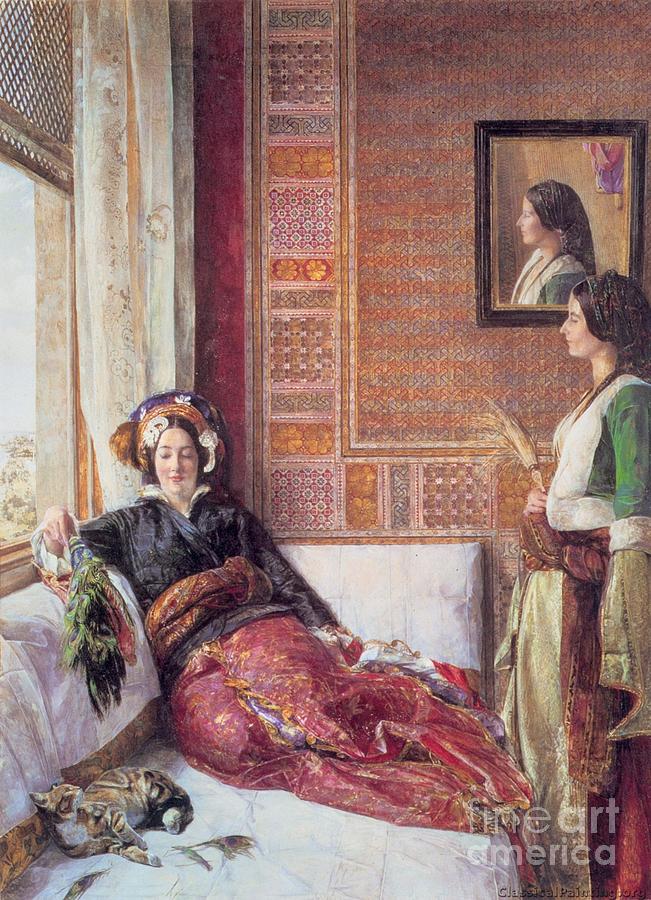 Harem Life in Constantinople Painting by MotionAge Designs