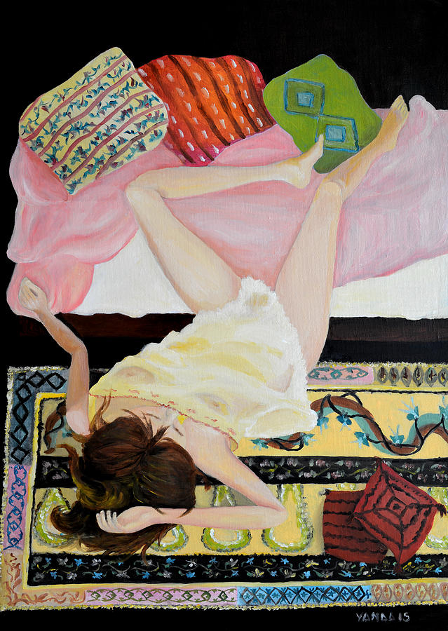 Nude Painting - Harem by Vanda Caminiti