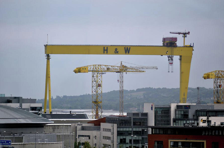 Harland And Wolff Photograph by John Hughes