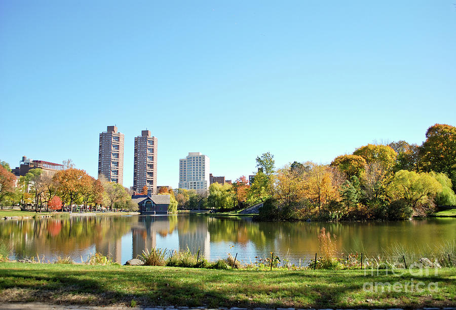 Harlem Meer Photograph by NAJE Foto - Nelly Rodriguez - Fine Art America
