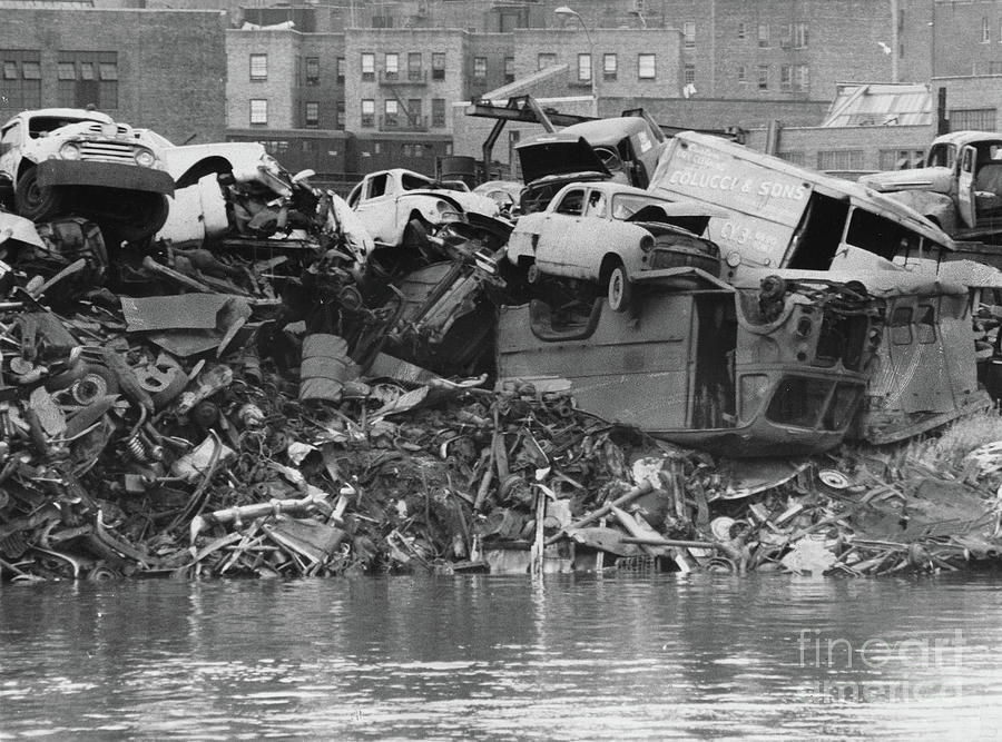 Harlem River Junkyard, 1967 Photograph by Cole Thompson