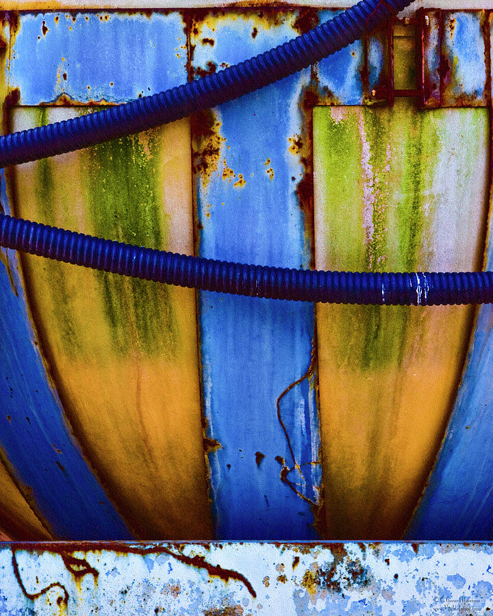 Harlequin Chemical Tank Photograph by Gerard Harrison