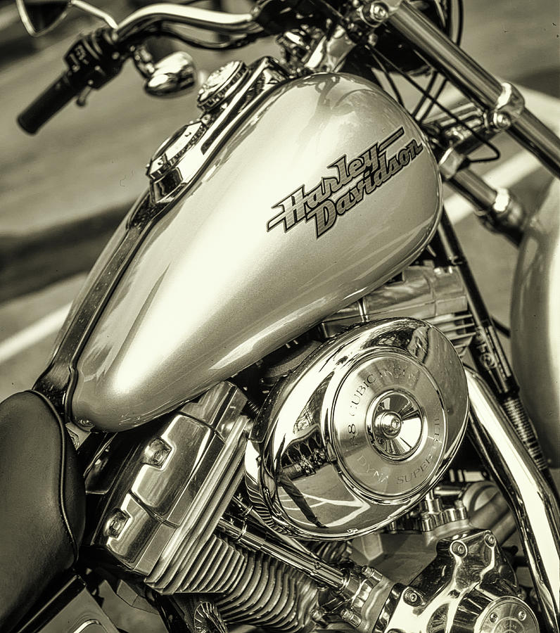 Harley at Bentley's by Samuel M Purvis III Harley at Bentley's by Samuel M Purvis III