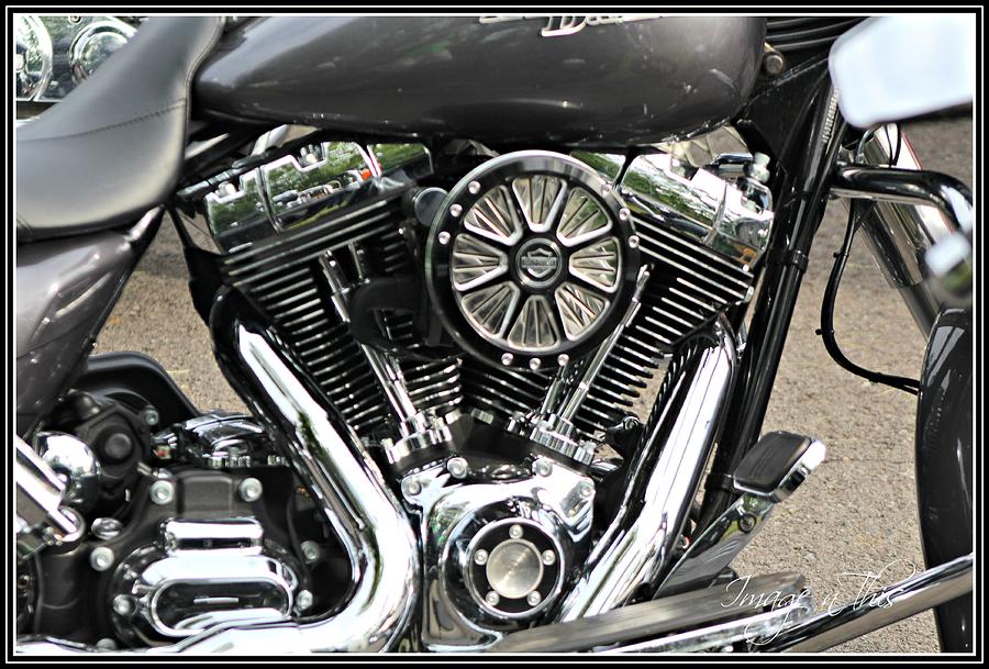 Harley Chrome Photograph by Paul Henry - Pixels