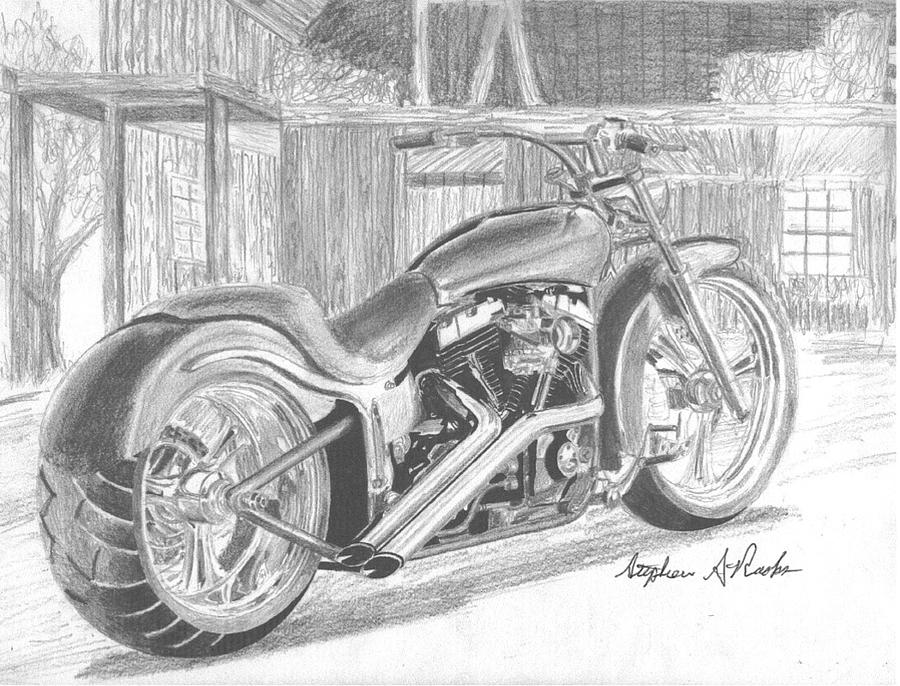 Harley Davidson Drawings for Sale  Fine Art America