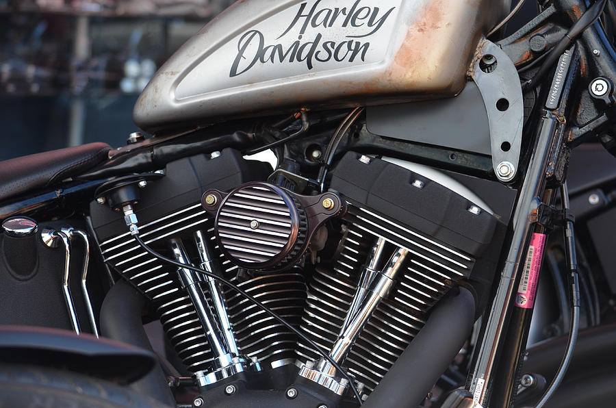 Motorbike Photograph - Harley Heaven by Anthony Robinson