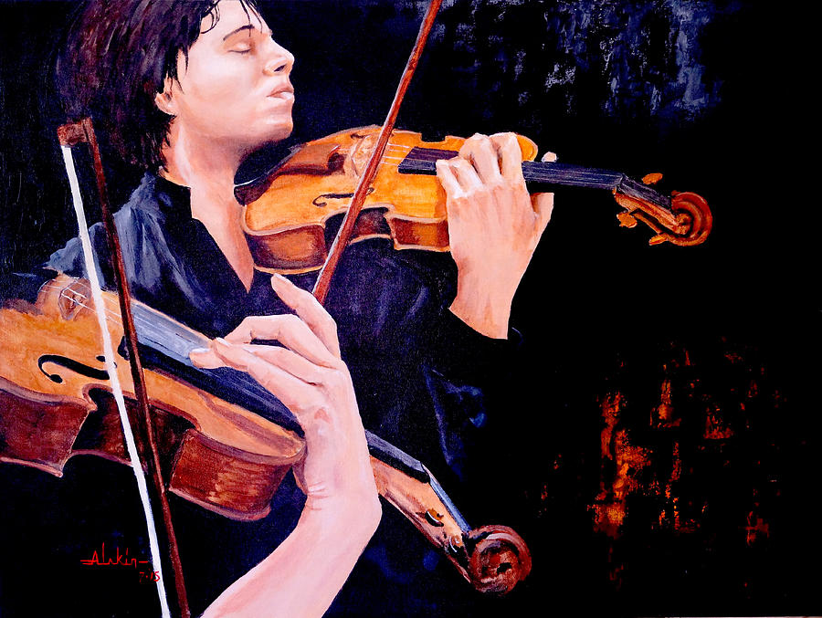 Music Painting - Harmony by Alan Lakin