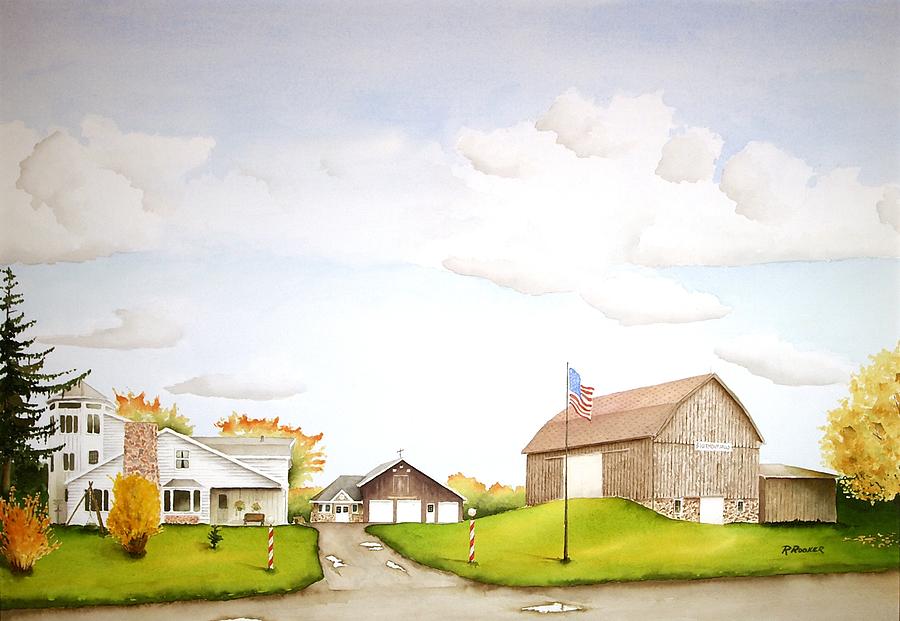 Harmony Hills Painting by Richard Rooker