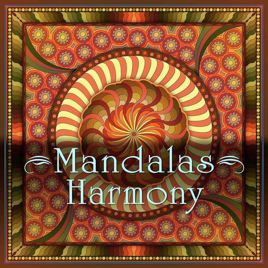 Harmony Mandalas Digital Art by Becky Titus