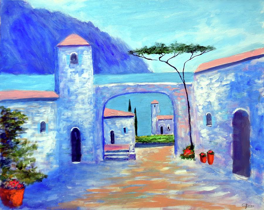 Harmony Of Como Painting by Larry Cirigliano