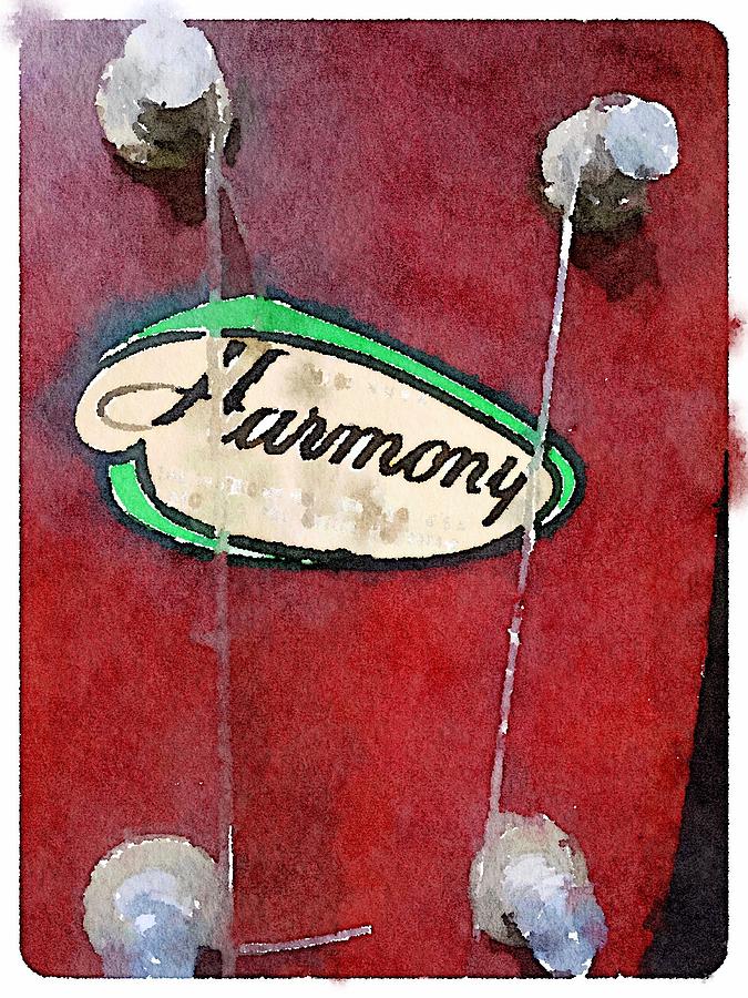 Harmony Uke Digital Art by Shannon Grissom