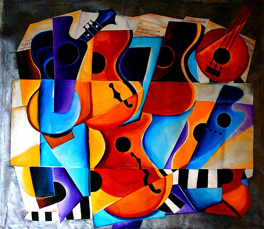 Music Painting - Harmony by Vel Verrept