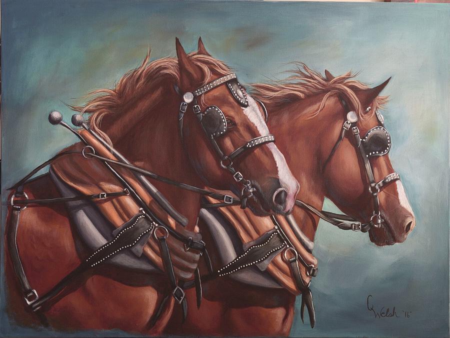 Harness Power Painting by Cindy Welsh