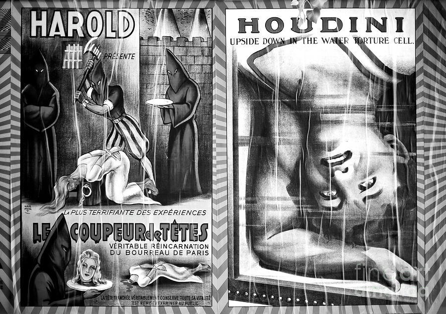 Harold and Houdini in Montreal Photograph by John Rizzuto