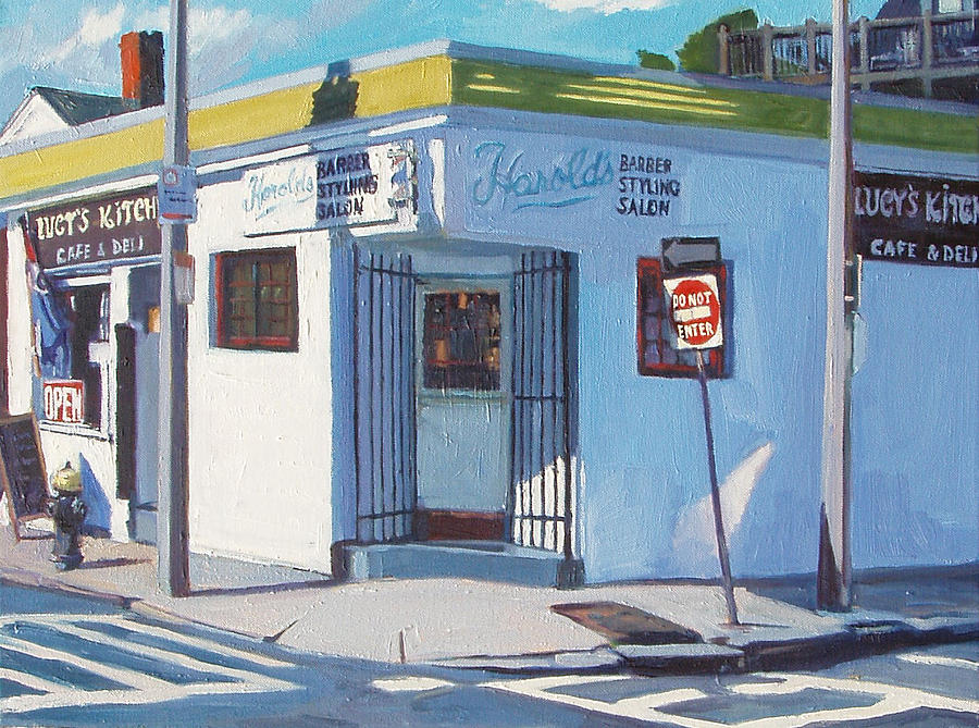 Harolds Painting by Deb Putnam