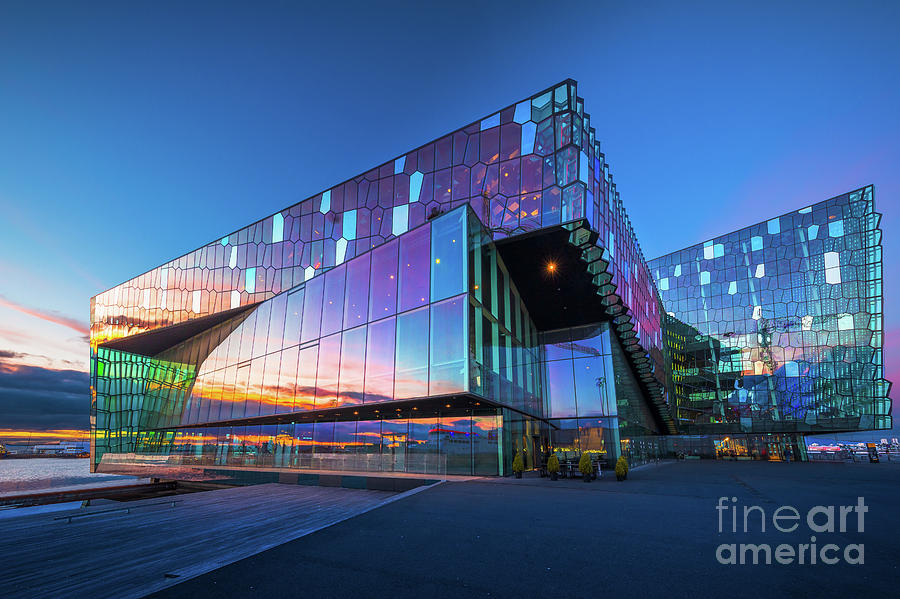 Harpa Concert Hall Photograph by Inge Johnsson