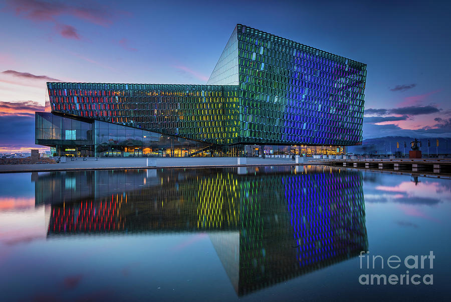 Harpa Photograph by Inge Johnsson