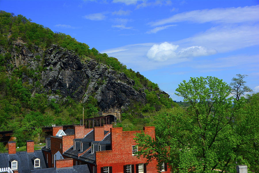 Harpers Ferry from the Appalachian Trail Photograph by Raymond Salani III
