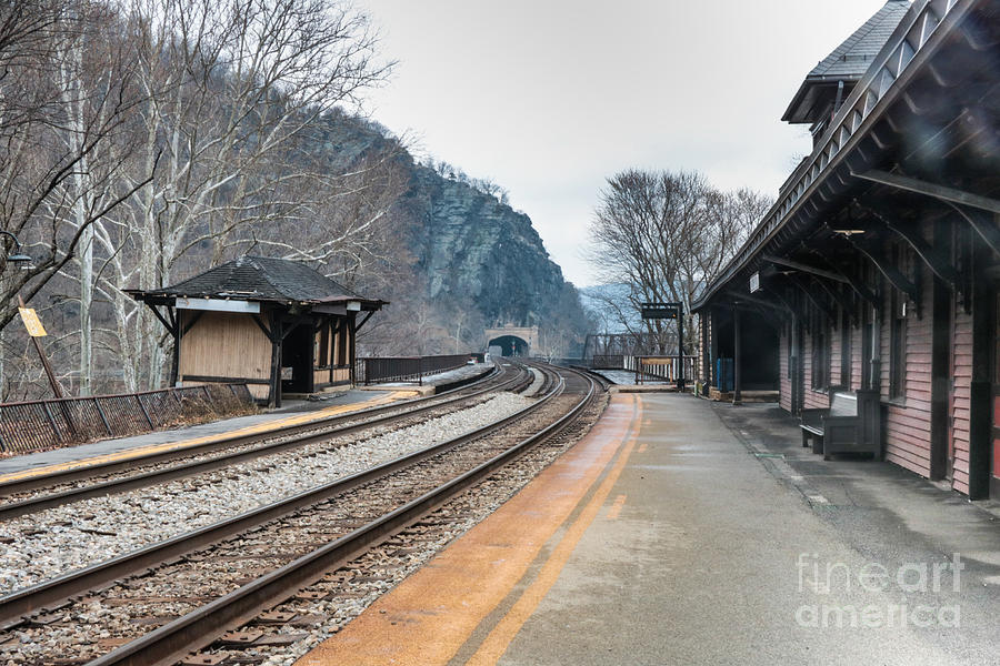 Harpers Ferry Train Station Photograph by Thomas Marchessault