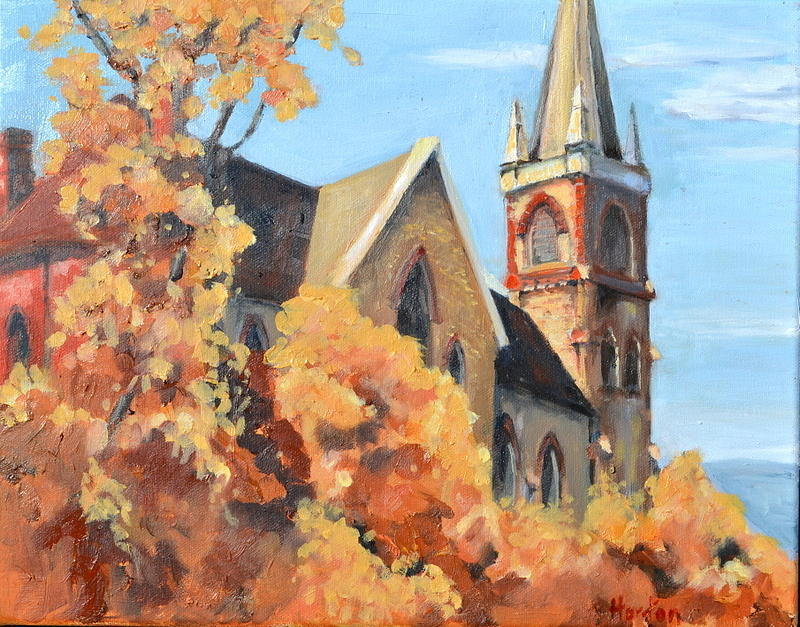 Harpers Ferry, West Virginia Painting by Deborah Horton Pixels