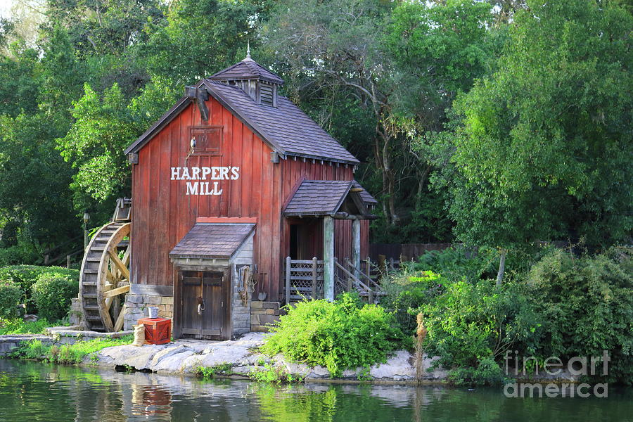 Harpers Mill Photograph by Erick Schmidt