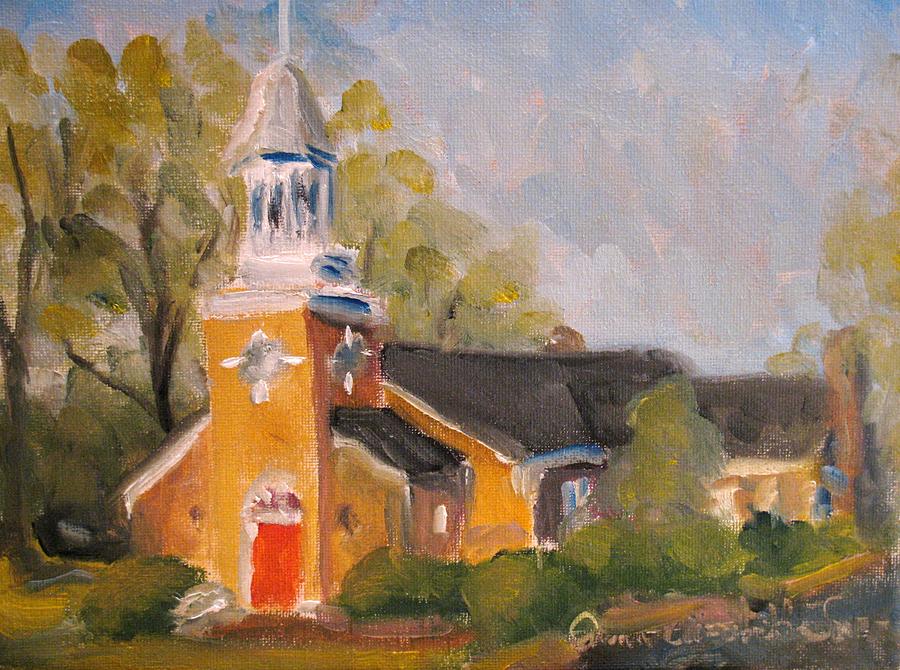 Harpeth Presbyterian Church Painting by Susan Elizabeth Jones - Fine ...