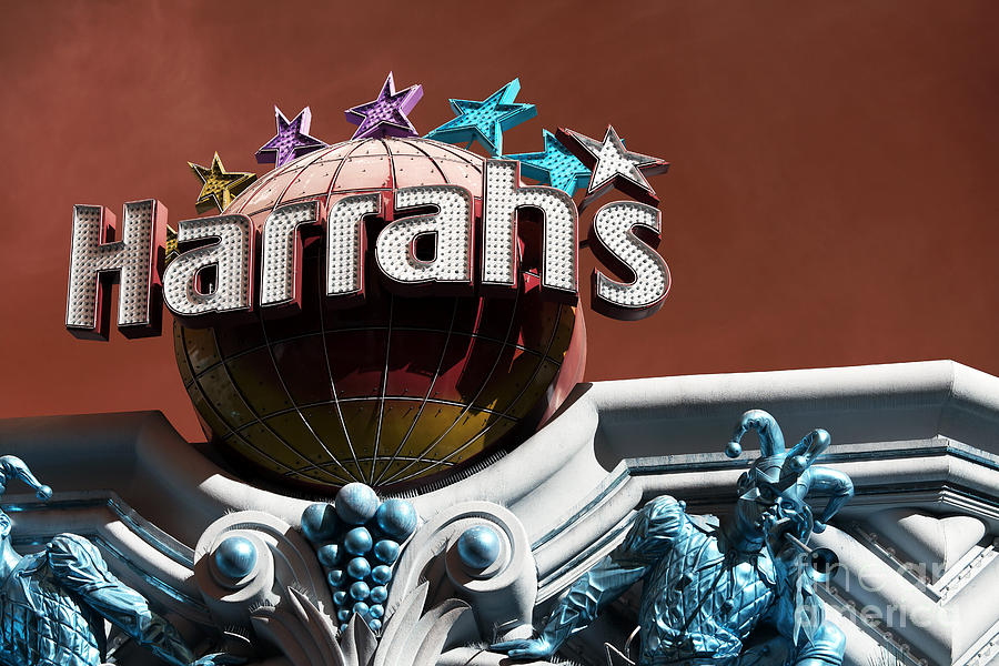 Harrahs Casino Pop Art Photograph by John Rizzuto