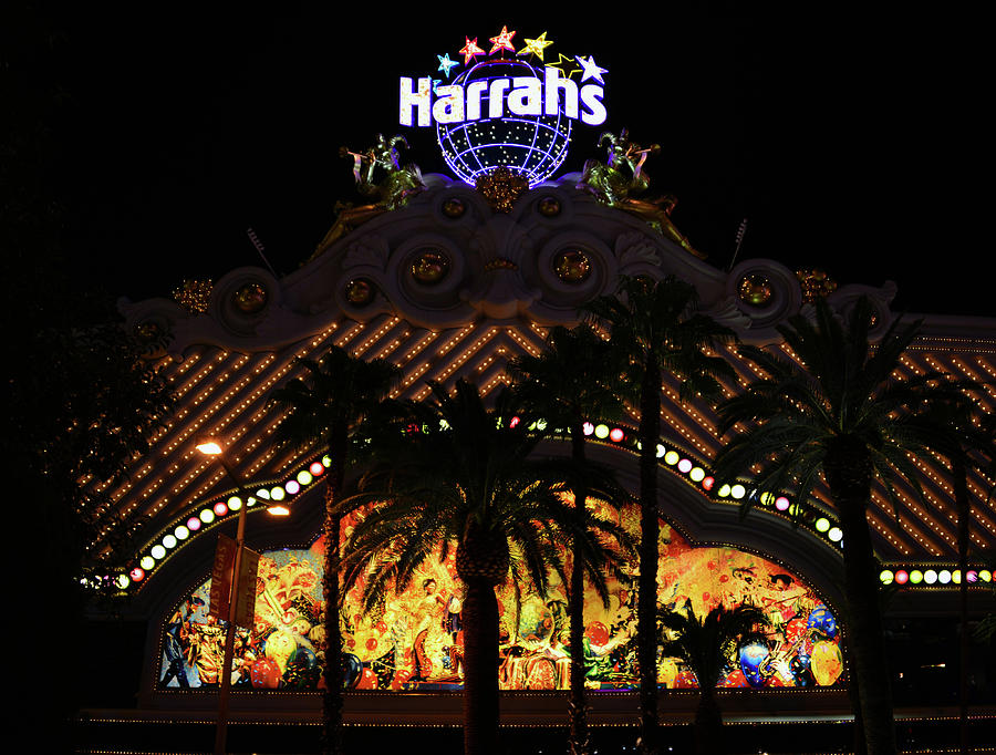 Harrahs Las Vegas Photograph by David Lee Thompson
