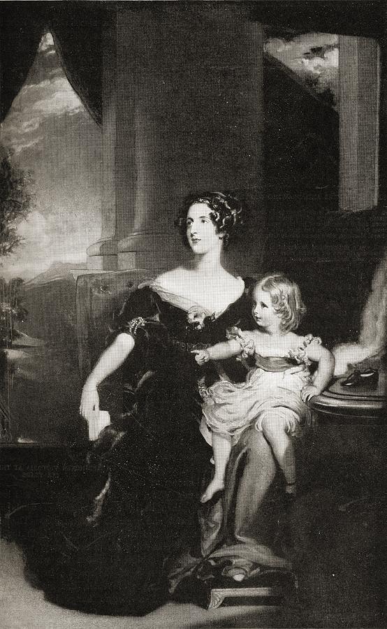 Queen Drawing - Harriet, Duchess Of by Vintage Design Pics