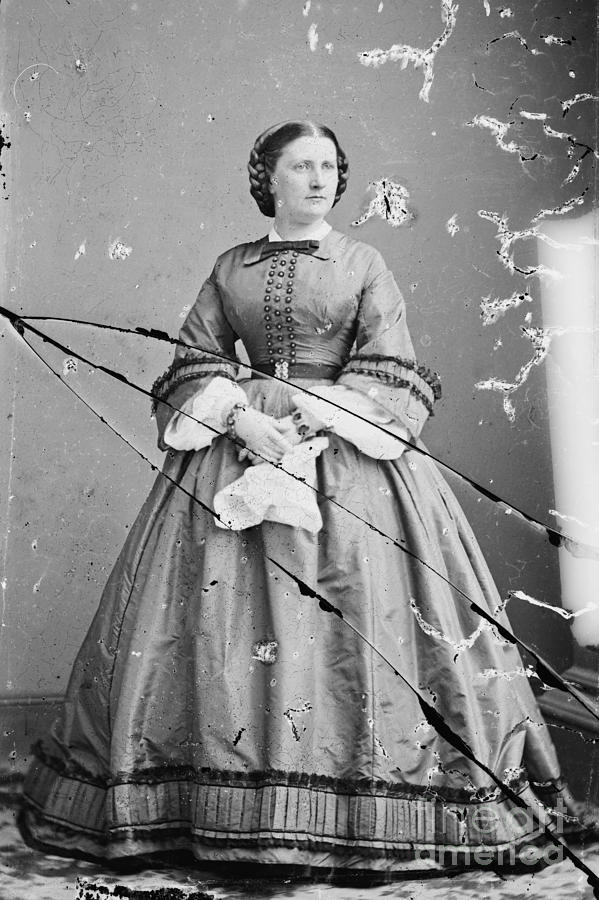 James Buchanan Photograph - Harriet Lane, First Lady by Science Source