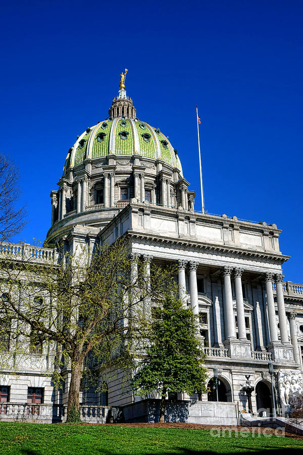 Harrisburg Capitol Building Photograph by Olivier Le Queinec