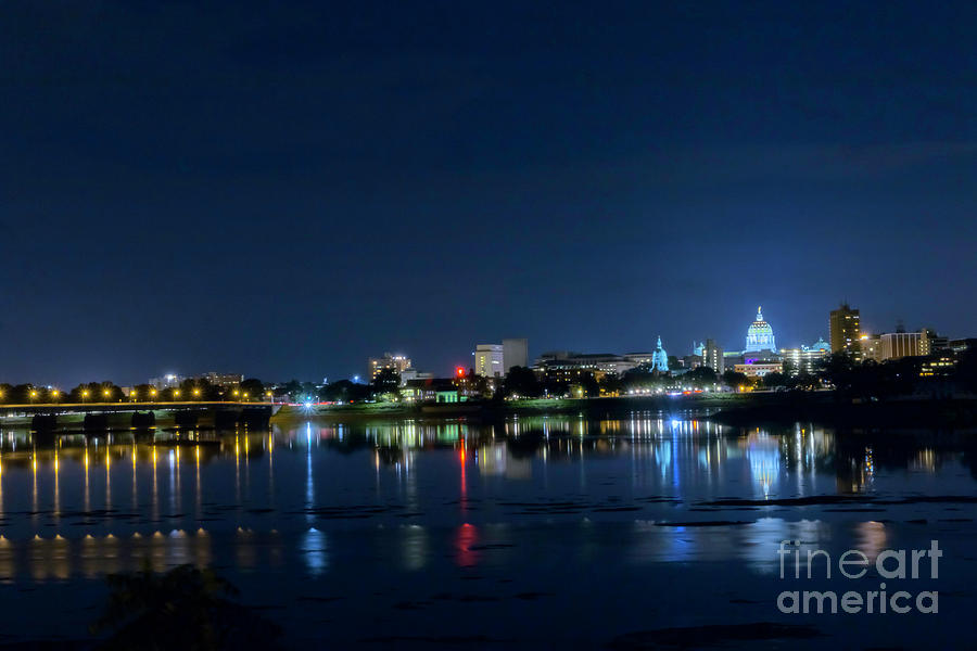 Harrisburg Cityline Photograph by Carolyn Truchon - Fine Art America