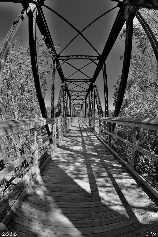 Harry Easterling Bridge Peak SC Black And White 2 Photograph by Lisa Wooten