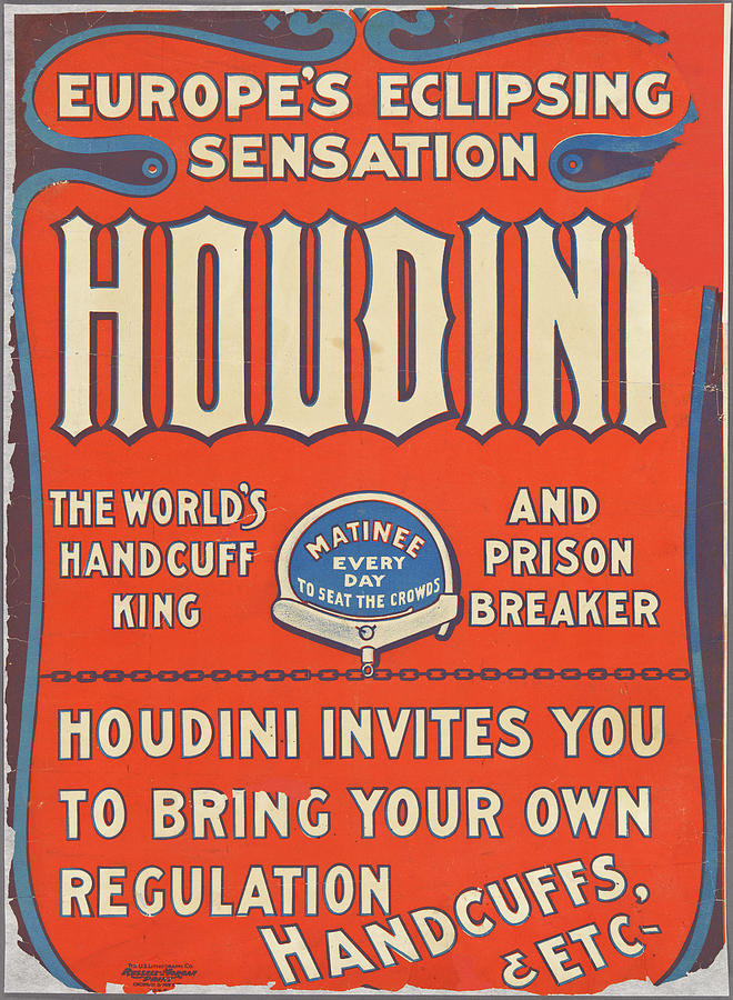 houdini the handcuff king